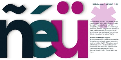 Geometra Sans Font Poster 8