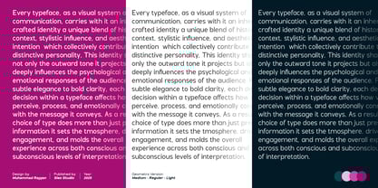 Geometra Sans Font Poster 11