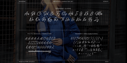 Bristega Font Poster 14