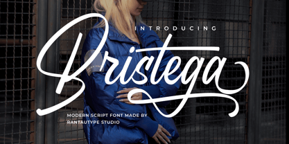 Bristega Font Poster 1