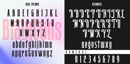 Braintons Font Poster 5