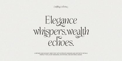 Enlighten Liebethia Pro Font Poster 2