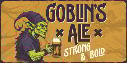 Goblin Brew Font Poster 2