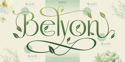 Rolyna Font Poster 9
