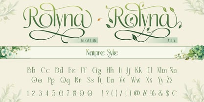 Rolyna Font Poster 5