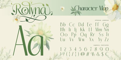 Rolyna Font Poster 2