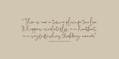 Esimply Signature Font Poster 2