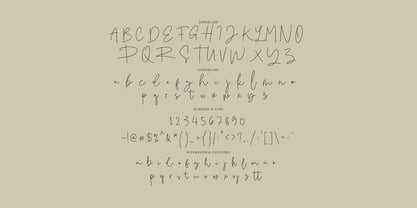 Esimply Signature Font Poster 6