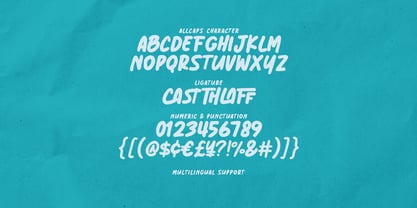 MC Capuno Font Poster 4
