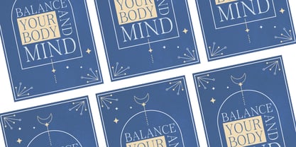 Asvata Font Poster 7