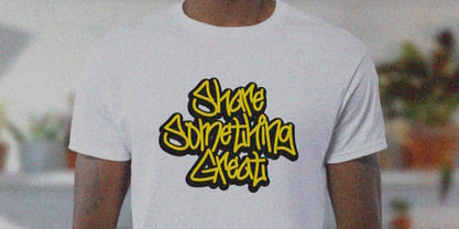 Farmonte Graffiti Font Poster 8