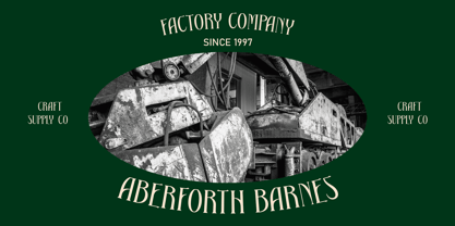 Dallen Font Poster 3