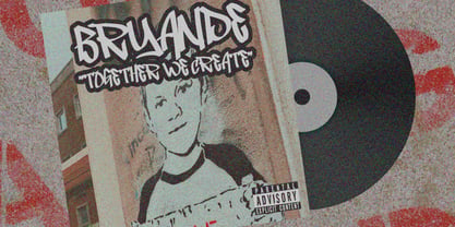 Pigame Graffiti Font Poster 8
