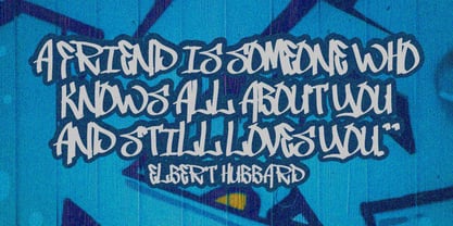 Pigame Graffiti Font Poster 7