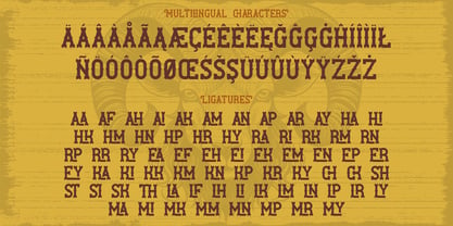 Ram Ranch Font Poster 6