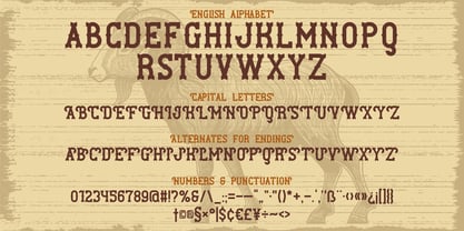 Ram Ranch Font Poster 3