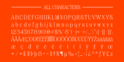 Quenza Font Poster 6