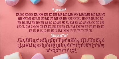 Marshmallow Font Poster 5