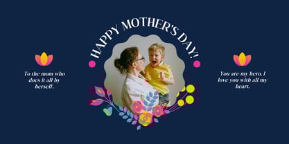 Fox Paisley Font Poster 5