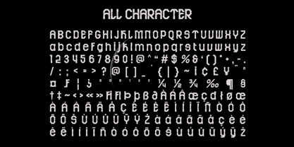 Cybros Font Poster 6