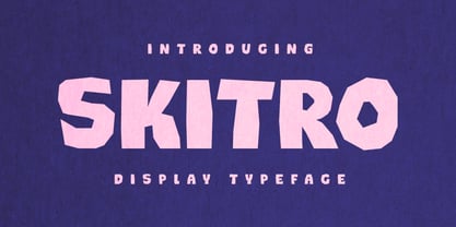 Skitro Font Poster 1