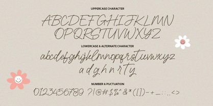 Whole Dating Font Poster 7
