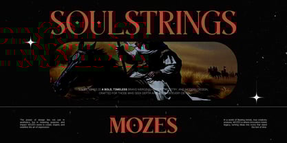 Mozes Font Poster 10