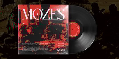 Mozes Font Poster 8