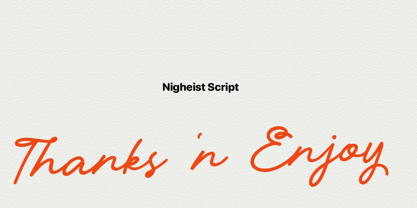 Nahzle Font Poster 12