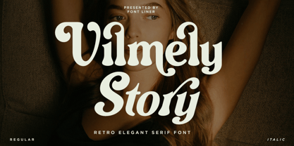 Vilmely Story Font Poster 1