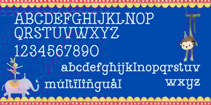 Clown Event Font Poster 3