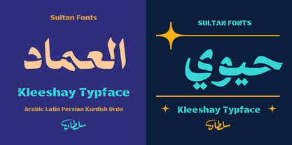 SF Kleeshay Font Poster 4