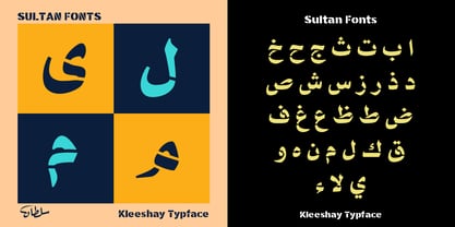 SF Kleeshay Font Poster 3