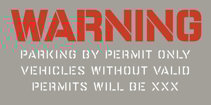 Double Dagger Font Poster 2