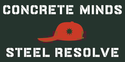 Double Dagger Font Poster 4