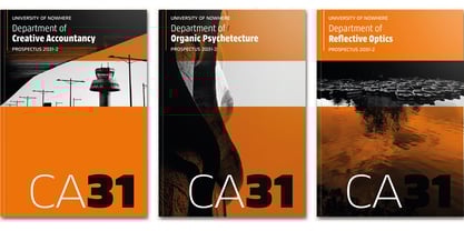 Faculty Font Poster 3