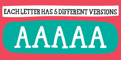 Sulky Smile Font Poster 8