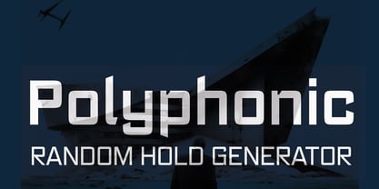 Register Font Poster 3