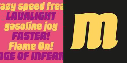 Scorcher Font Poster 3