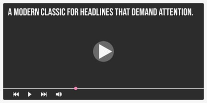 Bebas Neue SemiRounded Font Poster 8