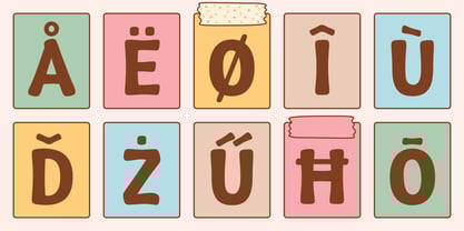 Talking Five Font Poster 3