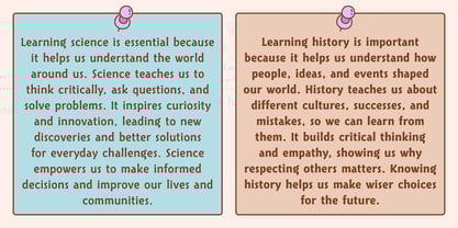 Talking Five Font Poster 4