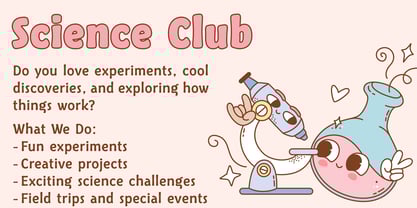 Talking Five Font Poster 9