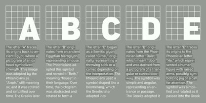 Compasse Font Poster 8