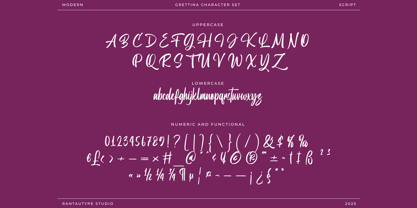 Grettina Font Poster 12
