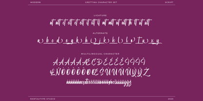 Grettina Font Poster 13