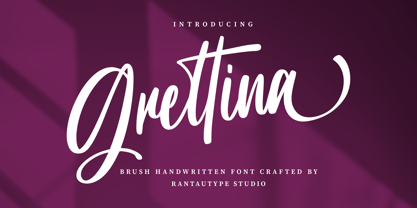 Grettina Font Poster 1