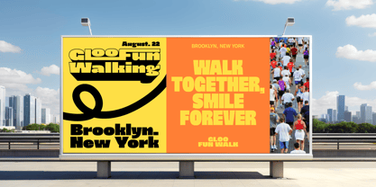 UNCMMN Gloo Font Poster 14