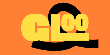 UNCMMN Gloo Font Poster 1