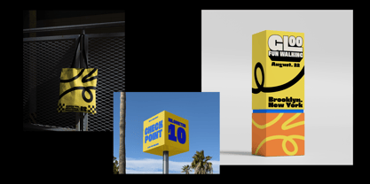 UNCMMN Gloo Font Poster 13